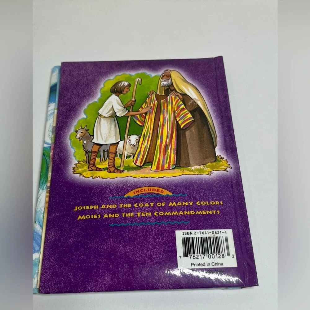 CHILDREN'S MINI BOOK LOT (4) - BIBLE STORIES BY TORMONT (GREAT CONDITION)